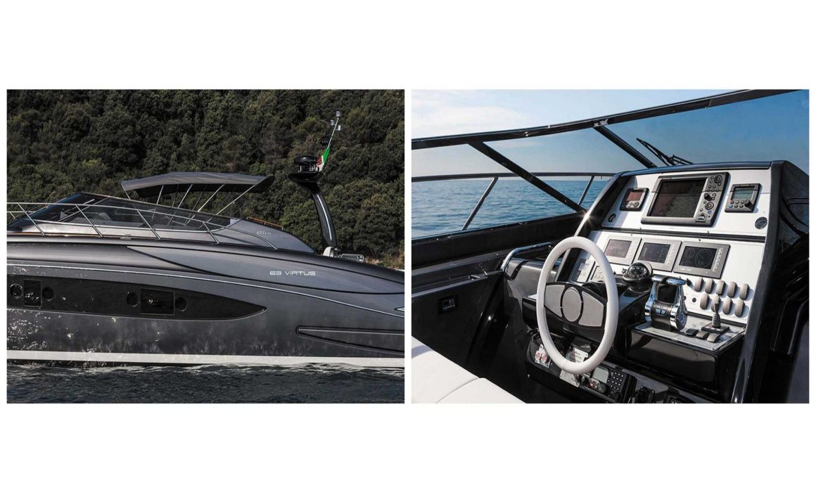 Riva 63' Virtus cruising
