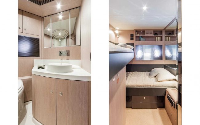 Riva 63' Virtus lower deck